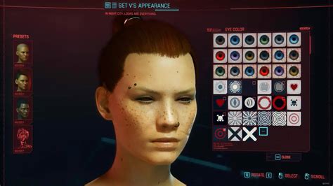 Cyberpunk 2077 - Full Female Character Customization | Here's a look at ...