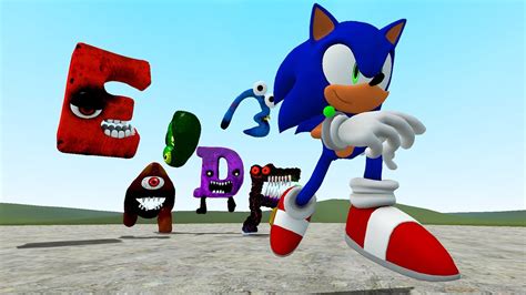 SONIC VS CURSED ANPHABET LORE!! | In Garry's Mod - YouTube