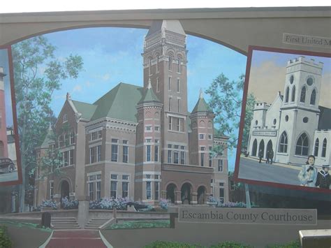 (Old) Escambia County Court House Mural | Brewton, Alabama T… | Flickr