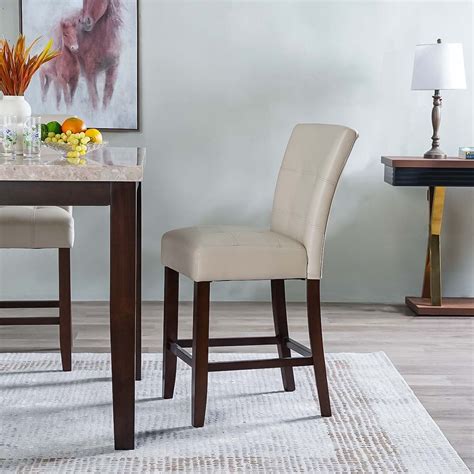 Buy Brody Counter Height Dining Chair Set of 2 - Beige Online | Danube ...