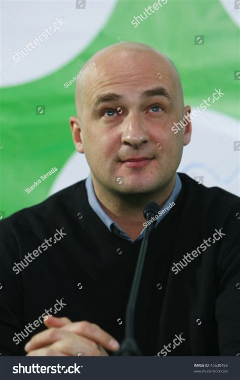 Kiev, Ukraine - Dec 21: Tennis Player Andrei Medvedev At A Press Conference Devoted To ...