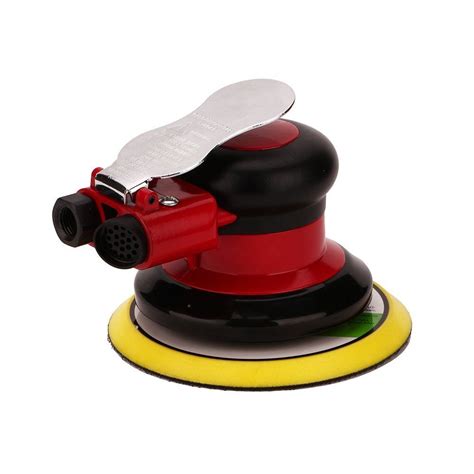 Professional Air Random Orbital Palm Sander, Dual Action Pneumatic Sander, Low Vibration, Heavy ...