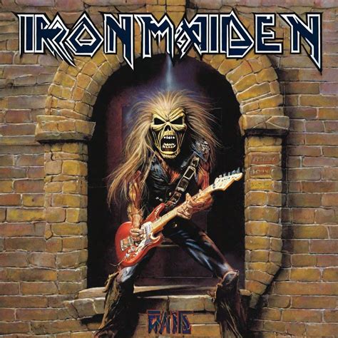 Eddie from Iron Maiden on an album cover