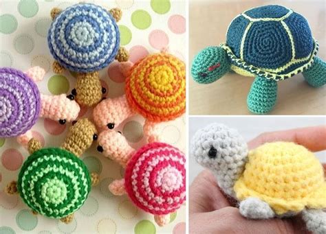 Fun Free Amigurumi Turtle Patterns - Pattern Center | Crochet turtle ...