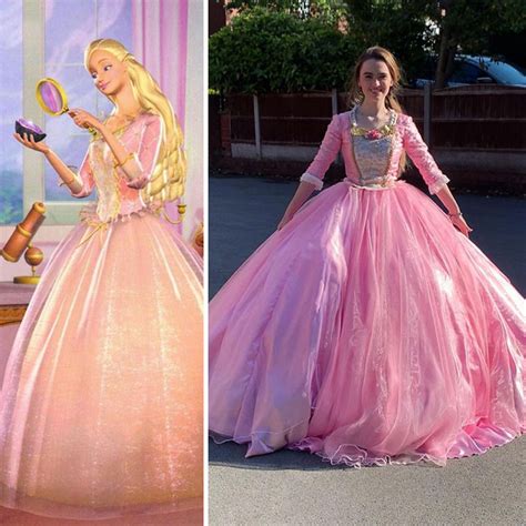 Exceptionally Skilled Seamstress Is Re-Creating Gowns From Disney Princesses, Barbies, And Other ...