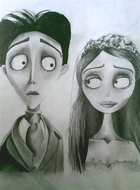 Tim Burton Drawings Corpse Bride Victor