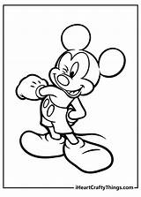 Mickey Mouse Free Printable Coloring Pages sketch template
