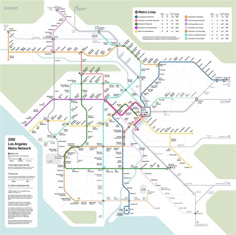 Transit Maps: Los Angeles Metro