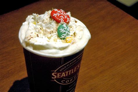 DUDE FOR FOOD: Food News: Christmas Starts Early At Seattle's Best Coffee