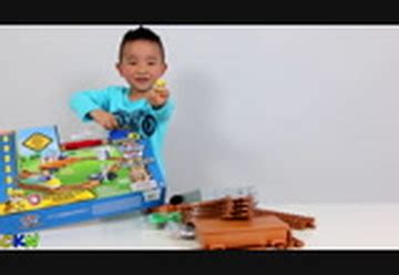 Paw Patrol Toys Unboxing Adventure Bay Railway Playset With Rubble Sky Marshal Chase Ckn Toy ...