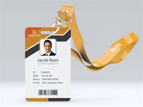 ID Card Design by Md Mithun Ali on Dribbble