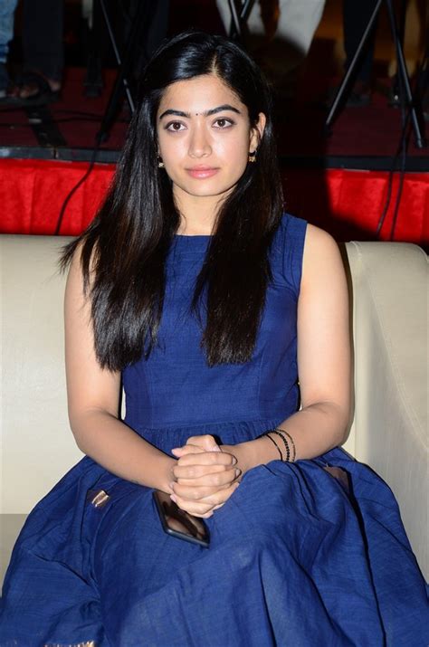 Rashmika Mandanna @ Dear Comrade Movie Trailer Launch Photos - South ...