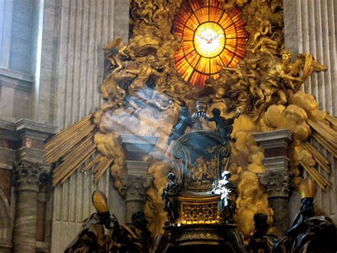 Chair+of+St.+Peter+by+Bernini (image)