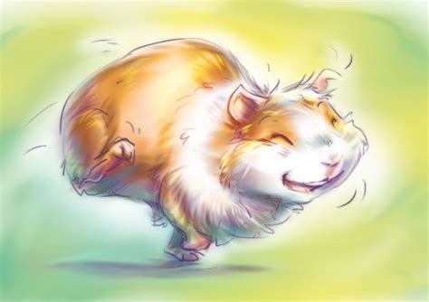 "Happy Bobule the Guinea Pig" by Fany001 from deviantART.com Pig ...