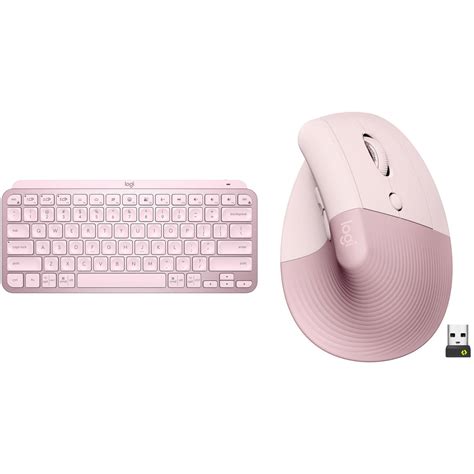 Logitech MX Keys Mini Wireless Keyboard & Lift Vertical Mouse