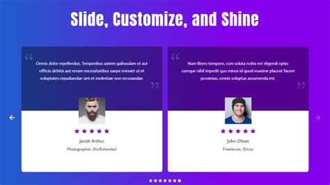 20 Divi testimonial slider designs you can add on your website