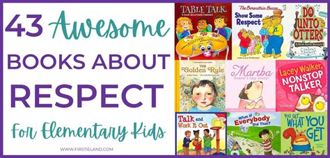 43 Awesome Books About Respect for Kids - Firstieland - First Grade Teacher Blog