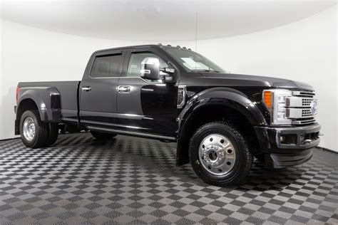 2020 Ford F450 Dually Platinum Black