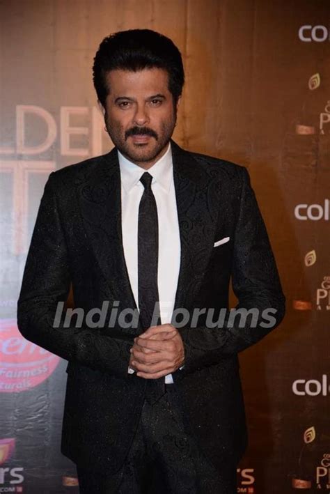 Anil Kapoor was seen at the COLORS Golden Petal Awards 2013 Media