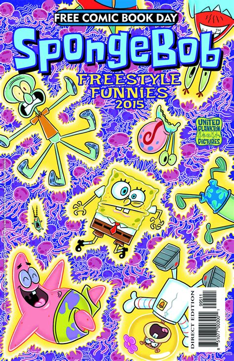 PREVIEWSworld - SPONGEBOB FREESTYLE FUNNIES