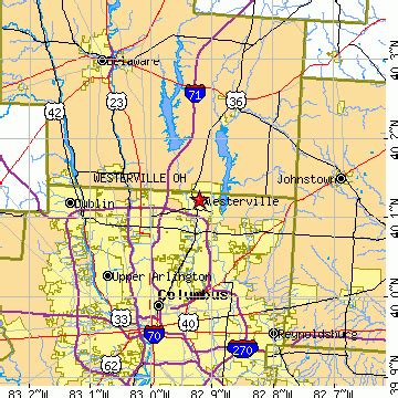 Westerville Ohio OH Population Data Races Housing Economy | Maps Of Ohio