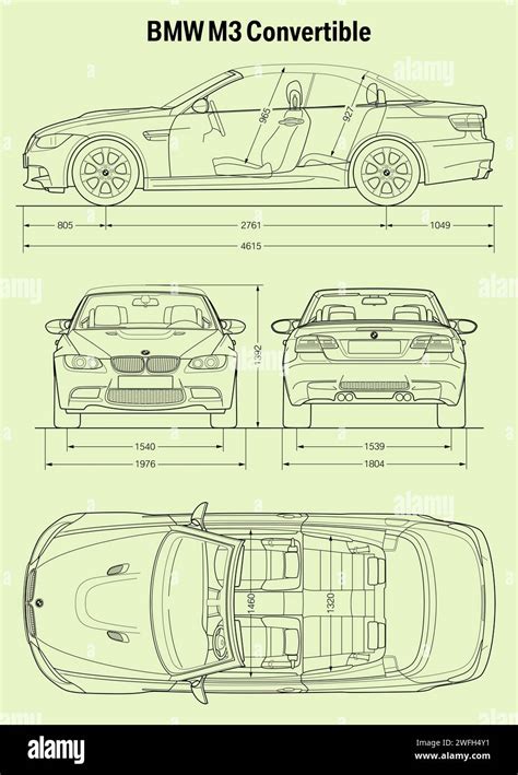 Bmw m3 2008 Stock Vector Images - Alamy