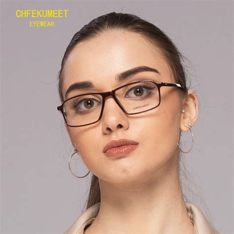 CHFEKUMEET Square Glasses Frames for Women Prescription Eyeglasses ...