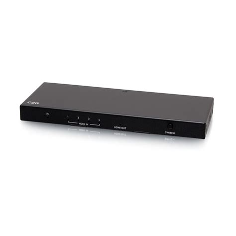 4-Port HDMI Switch - 4K 60Hz | HDMI Selectors, Splitters, & Switches | HDMI | Audio Video