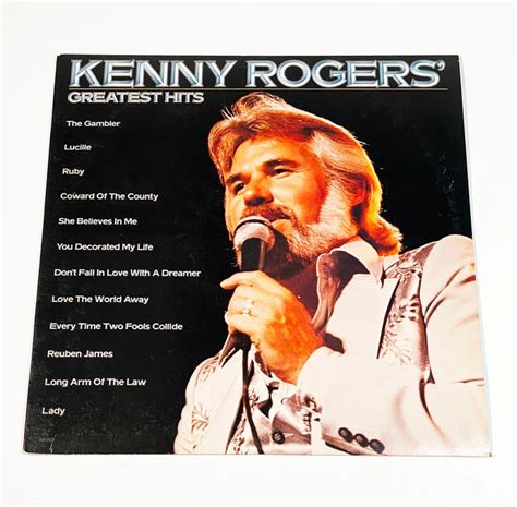 Vintage Kenny Rogers Greatest Hits Album Vinyl LP Record | Etsy