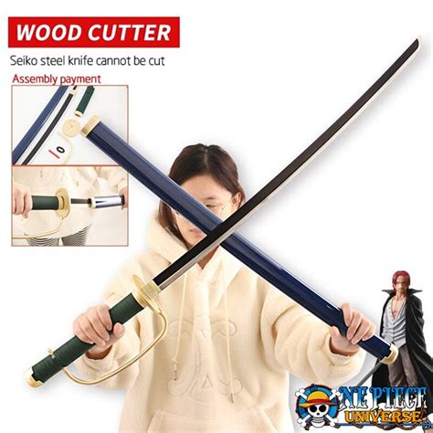 Weapon Shanks Sword One Piece Cosplay Wood 104cm | One Piece Universe