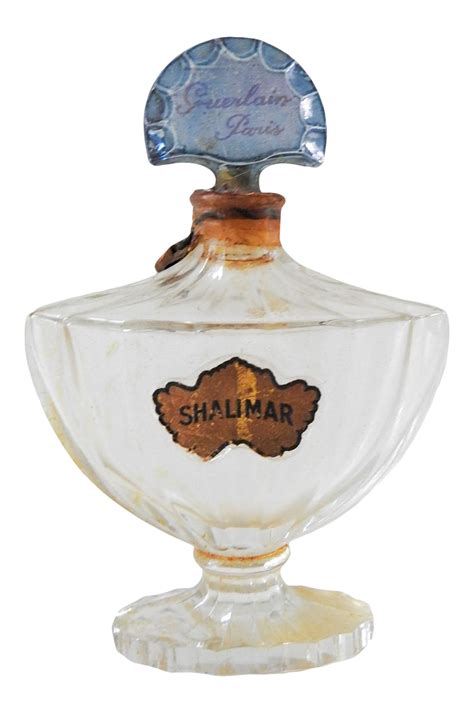 Vintage Guerlain Baccarat Shalimar Perfume Bottle | Chairish