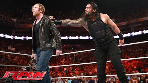 Roman Reigns vs. Seth Rollins: Raw, June 20, 2016 - YouTube