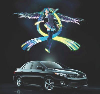 Otro comercial de Toyota Corolla y Hatsune Miku