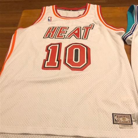 Lifetime Men's Nike Miami Heat #10 Tim Hardaway Swingman White NBA Jersey - City Edition ...