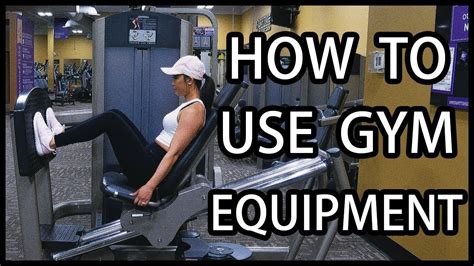 How to Use Gym Equipment | Beginner's Guide - YouTube