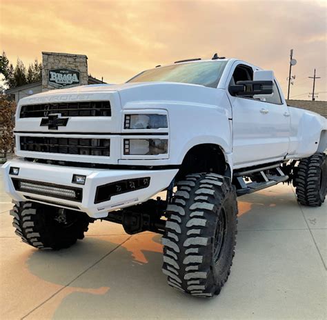 Custom Chevy Silverado 4500HD Was Built To Eat Hybrids