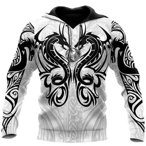 Dragon Tattoo 3D Hoodie - Teeruto