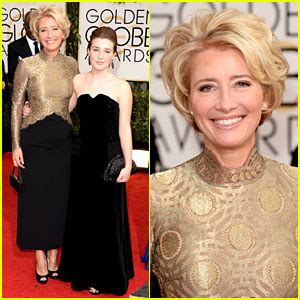 Emma Thompson – Golden Globes 2014 Red Carpet | 2014 Golden Globes, Emma Thompson, Gaia Wise ...