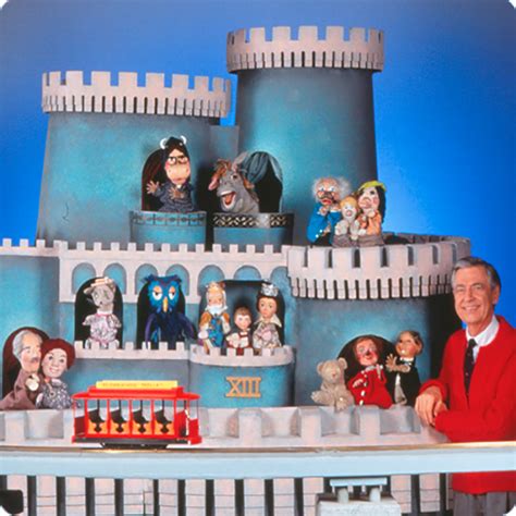 Mr Rogers and puppets - Castle - Mister Rogers' Neighborhood