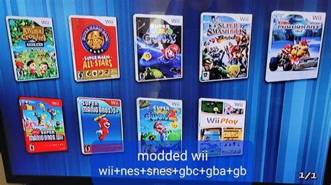 Modded Nintendo Wii / Retro Games - Etsy