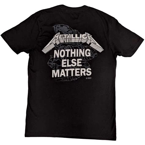 Metallica 'Black Album Faded' T-Shirt