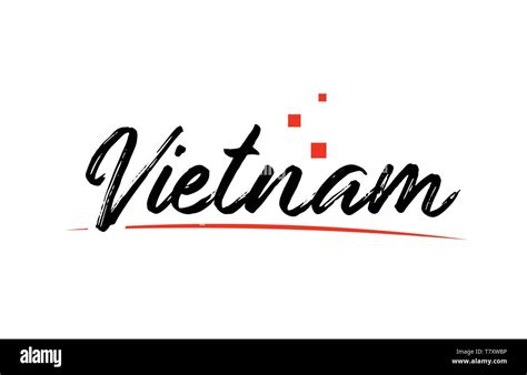 Vietnam country typography word text suitable for logo icon design Stock Vector Image & Art - Alamy