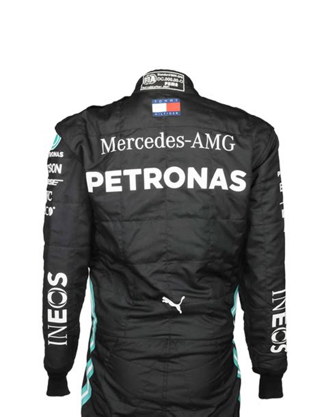 2020 Lewis Hamilton PETRONAS Mercedes F1 Race Suit REPLICA