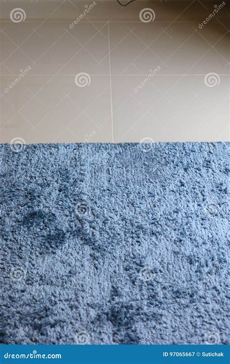 Blue Carpet Softness Texture Decoration Floor Interior Stock Image - Image of smooth, house ...