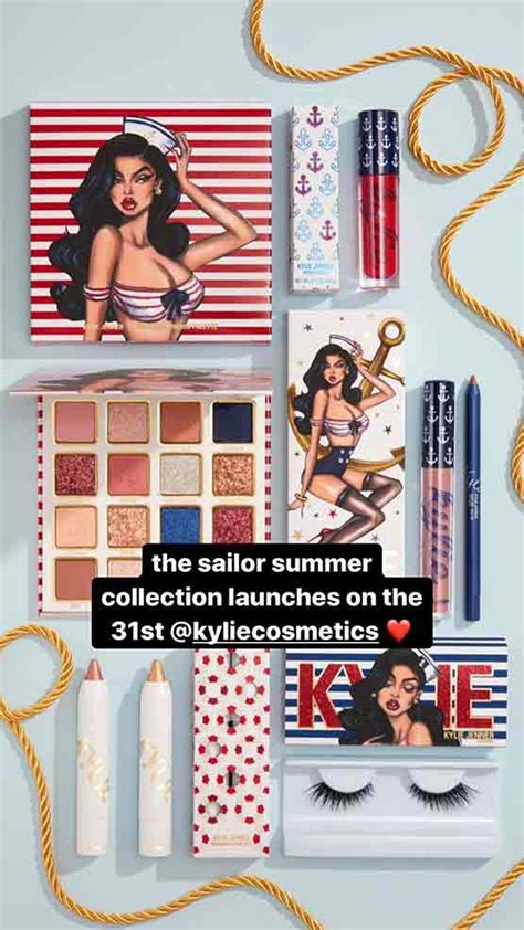 Kylie Jenner’s Next Sailor Summer Makeup Collection Looks BOMB; Check ...