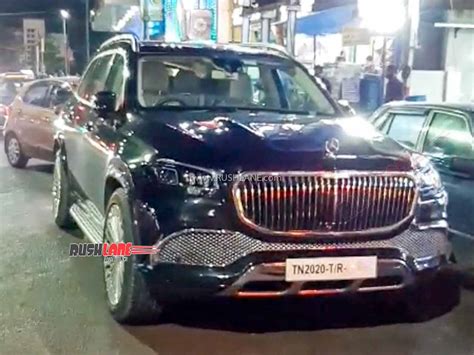 Mercedes GLS SUV With Maybach Mod Kit Spotted In India