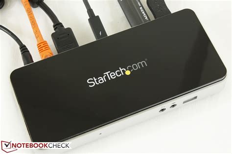 Review StarTech Thunderbolt Docking Station - NotebookCheck.net Reviews