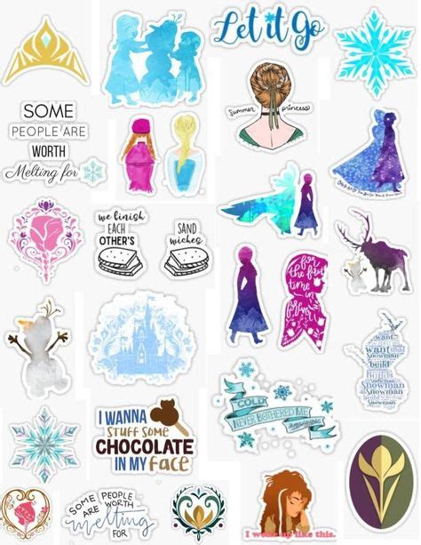 Frozen Stickers Frozen Stickers Frozen Stickers frozen sticker packs disneys frozens let it go ...