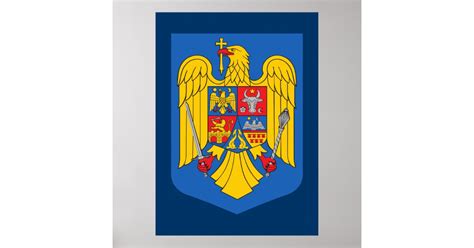 Romania Coat of Arms Poster | Zazzle