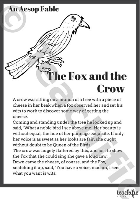 The Fox And The Crow A Classic Fable For Kids – NBKomputer